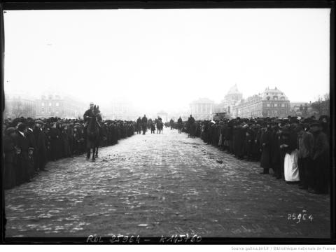 Versailles, élection présidentielle, Agence Roll, 17 janvier 1913 - source : Gallica-BnF