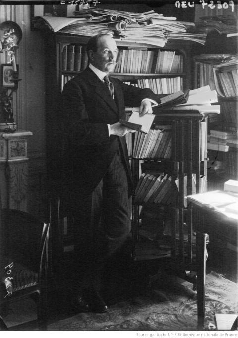 Henri Bordeaux, membre de l'Académie Française, Agence Meurisse, 1919 - source : Gallica-BnF