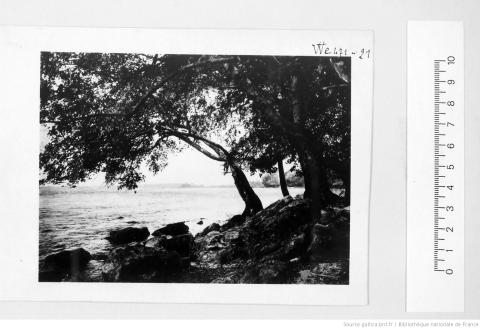 Vue du Congo à 5 km en aval de Brazzaville et avant les rapides. 39 photos d'A.E.F., 1924 - source : Gallica-BnF