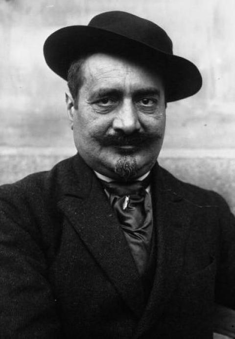 Alexandre Blanc en 1921, Agence Meurisse - source : Gallica-BnF