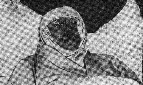 M. Léon Blum dans son lit, la tête entourée de pansements, Le Matin - source : RetroNews-BnF