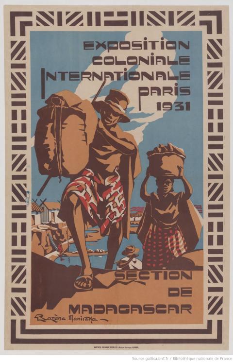 Exposition coloniale internationale,Section de Madagascar, Paris, 1931 - source : Gallica-BnF