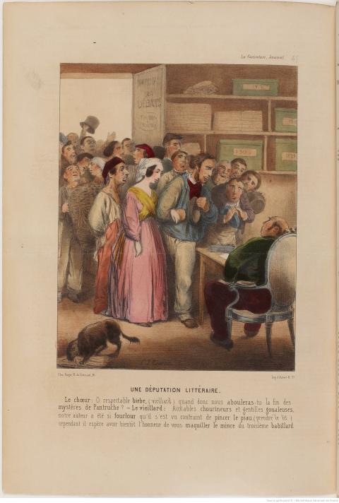  La Caricature, 6 novembre 1842 - source: Gallica-BnF