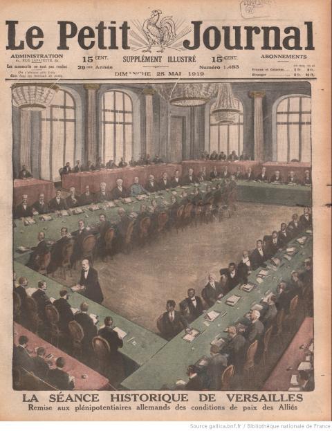 Le Petit Journal. Supplément du dimanche, 25 mai 1919 - source : Gallica-BnF