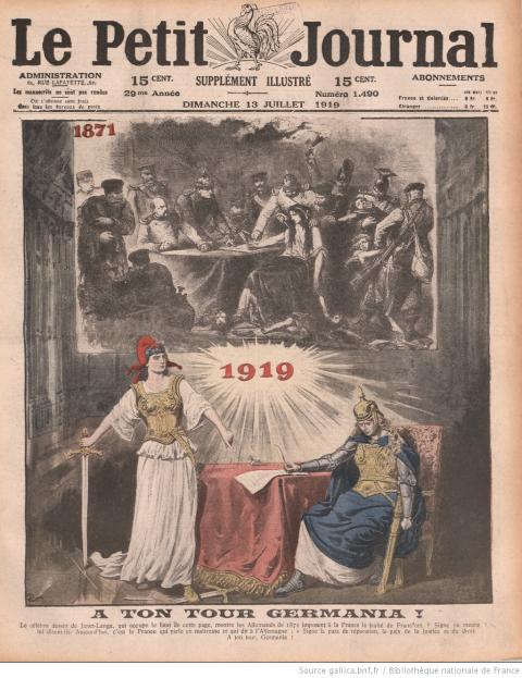 Le Petit Journal. Supplément du dimanche, 13 juillet 1919 - source : Gallica-BnF