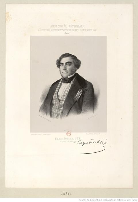 Marie, Joseph, Sue, Emile Desmaisons, lithographe ; 1849 - source : Gallica-BnF