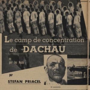 1937-1938 : les témoignages de l'enfer de Dachau dans la presse