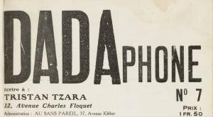 Défendre Dada : acte rare dans les années 1920