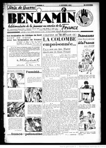 Une rentrée des classes particulière en 1939